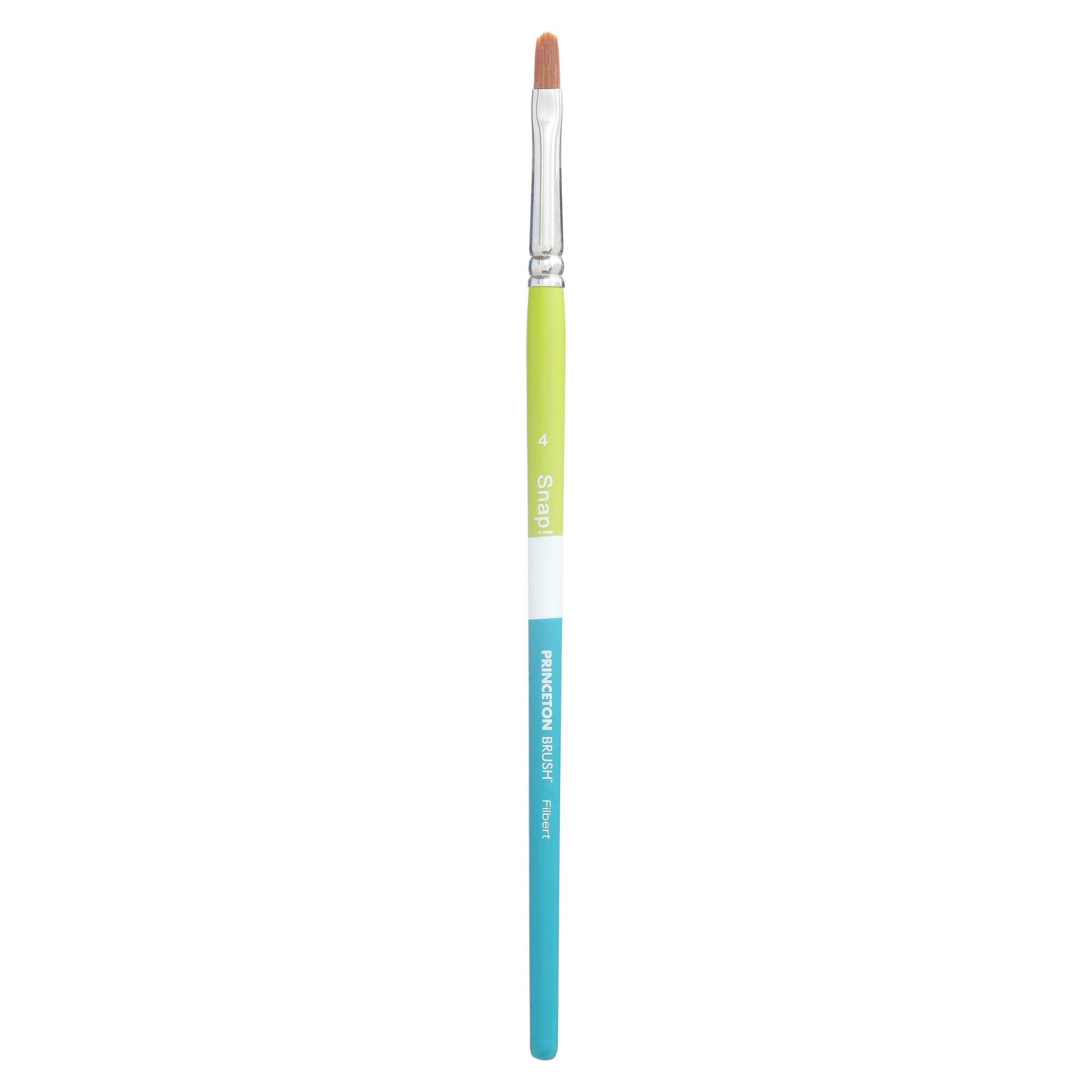 Princeton™ Snap!™ Series 9950 Synthetic Short Handle Filbert Brush